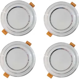 9 Watt CBL LED Ceiling Lamp Round Down Light, Ceiling Light, Pack 0f 4 (White) Recessed Ceiling Lamp-16