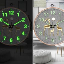 Analog-Digital 29.5 cm X 29.5 cm Wall Clock-image-8