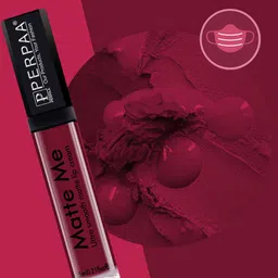 PERPAA Set Of 2 Matte Me Ultra Smooth Lip Creams 5 ml Each - Reddish Pink & Maroon Berry image 4