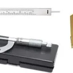 Combo Pack of Micrometer + Vernier caliper + Single Disk Spherometer Micrometer Screw Gauge-14