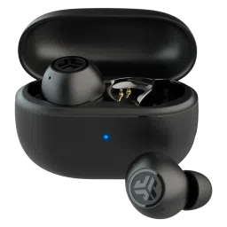 JLAB Go Pop ANC TWS Earbuds with Active Noise Cancellation (IP55 Sweat and Splashproof, Google Fast Pair, Black) image 1