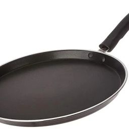 Forged 250 4mm Flat Non Stick Tawa 23 cm diameter-image-34