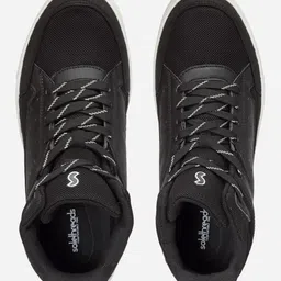 SOLETHREADS REBEL Men PINNACLE Mid Top Textured Mesh Memory Foam Insole Anti-Skid Sole Sneakers image 5