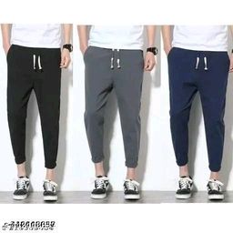 Casual Glamarous Men Track Pants-image-5
