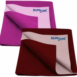 Cotton, Fleece Baby Bed Protecting Mat-image-62