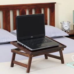 woodsworth from pepperfry Skien Sheesham Wood Portable Table In Scratch Resistant Provincial Teak Finish-picture-36