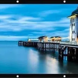 Vilro Large Projector Screen 180 Inch eyelet of Matte White Material 16:9 ratio Projector Screen (Width 396 cm x 223 cm Height)-picture-33