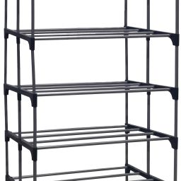 BOOKCASES Metal Open Book Shelf-17