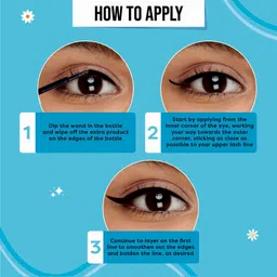 SUGAR POP Matte Intense Colour Smudge-Proof Water-Resistant Eyeliner 4.5ml - Black 01 image 5