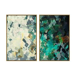999Store Set of 2 Printed Abstract  Wall Art image 3