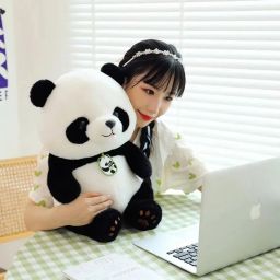 Cute Panda Soft Stuffed Animal Birtday gift for kids / Home decor / teddy bear- 32 cm-33