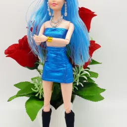 New Cute Doll Set with Foldable Hands and Accessories-15