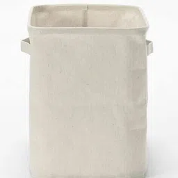 muji Polyester Linen Rectangle Large Soft Box image 2