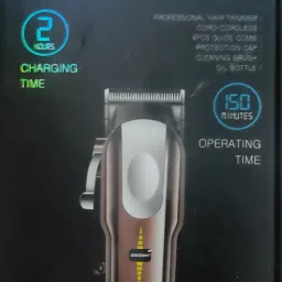 Geemy Hair trimmer LED display zero cutting machine rechargeable Trimmer 120 min Runtime 4 Length Settings-image-107