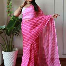 Anouk Leheriya Printed Saree-picture-5