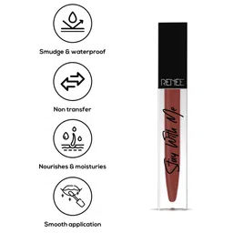 Renee Stay With Me Matte Vegan Lip Color with Vitamin E & Shea Butter 5ml - Play Of Clay image 4