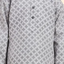 Pro-Ethic STYLE DEVELOPER Boys Checked Kurta with Pyjamas image 2