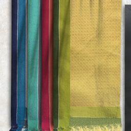 Athom Trendz Multi Set of 4 Cotton Bath Towels image 2