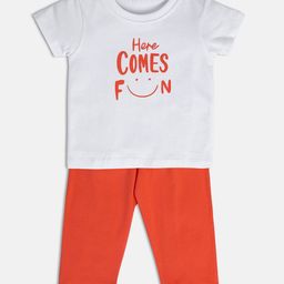 MINI KLUB Boys Printed Short Sleeves T-shirt With Trousers-image-51