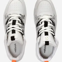 Solethreads Men DOODLE High-Top Printed Memory Foam Insole Anti-Skid Sole Sneakers image 4