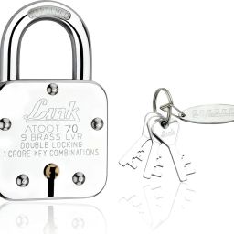Link Atoot 70mm Maximum Security Padlock – 1 Crore Key Combinations Lock-image-15