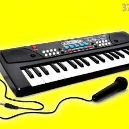 X177 Keys Piano Toy with Microphone, USB Power Cable & Sound Recording Best Birthday Gift for Boys and Girls Musical Instruments Analog Digital Piano-image-20