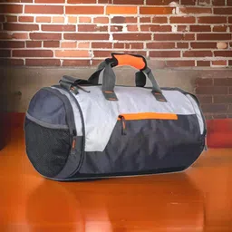shivra 25 L Gym Duffel Bag - Sports Gym Bag Travel Duffel Bag(S-17*1 1) - Orange-picture-7