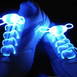 TrustShip ™ Color Blue LED Shoelaces Light Casual Sneaker For Night Dance & Kitty Parties Shoe Lace-image-54