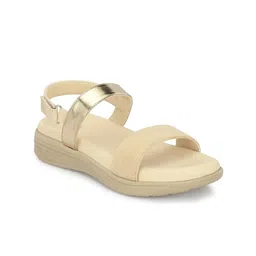 CLOG LONDON Textured Open Toe Flats image 5