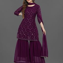 Charvi Ensemble Women Kurta Sets-image-37