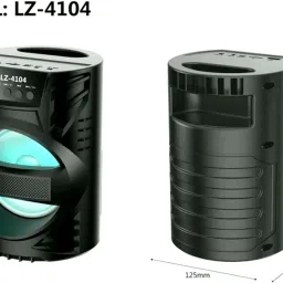 Clairbell DJ Box Speaker with FM Radio, Mic & USB Pen Drive 5W Bluetooth SpeakerMU90 5 W Bluetooth Party Speaker image 3