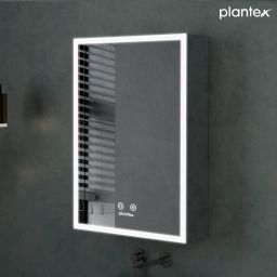 LED Mirror Cabinet for Bathroom with Defogger and Bluetooth-(16x24 Inches) Stainless Steel Wall Shelf-image-47