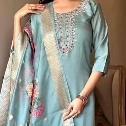 Aagyeyi Ensemble Women Kurta Sets-image-28