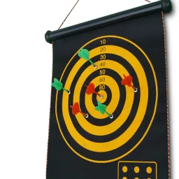 vinex Magnetic Roll-Up Dart Set Sonic 2 in 1 game set Indoor/Outdoor Safe Dart Game 43 cm Dart Board image 5