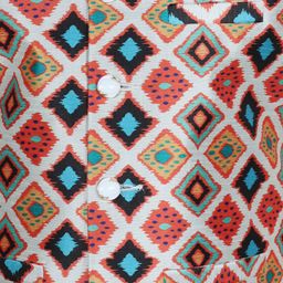 SG YUVRAJ Boys Yellow & Red Printed Bandhgala Nehru Jacket image 2