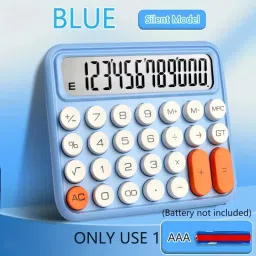 new cal-12digit-dx-8869 DEXIN DX-8869 Desktop - C & C Basic Calculator blue(12 Digit) DEXIN CALCULATOR BasicCalculator-1