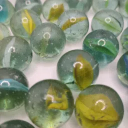 Largemarbles50 Polished Round Fire Glass Pebbles-picture-21