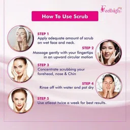 FEELHIGH Set of Foot Scrub & De-Tan Scrub - 500 ml each image 2