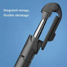 Setster Selfie Stick with LED Fill Light,3C Phone Tripod Stand with Bluetooth Wireless Remote & 360°Rotation Long Selfie Stick Bluetooth Selfie Stick image 2