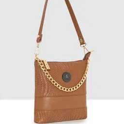 ESBEDA Embossed Pattern Structured Sling Bag image 4