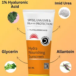 Vigini Dermistry Ultra Lite Matte  Hydra Nourishing Sunscreen SPF50- 50ml Each image 3