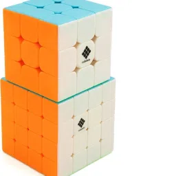 cubelelo Drift 3x3 & 4x4 Cube Combo (Stickerless) Speedcube Highspeed Magic Cube Puzzle image 2