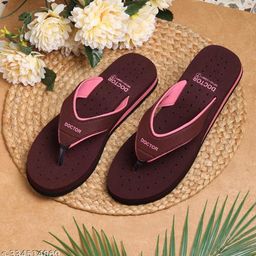 DOCTOR ORTHO + COMFY Extra Soft Women's slippers Orthopedic Diabetic Light Weight Acupressure Slippers For Women's Flipflops-image-18