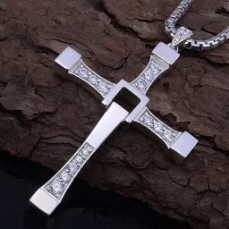 Vin Diesel Smart Cross Platinum Alloy Pendant-picture-18