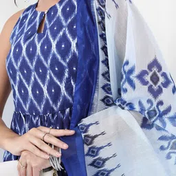KETCH Printed Regular Kurta & Sharara & With Dupatta image 2