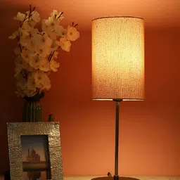 BTR CRAFTS Khaki 2 pieces Table Lamps with Adjustable Cord-57