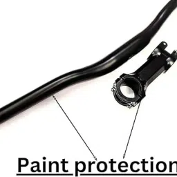 prakmo Cycle Handlebar Rod light Weight Bicycle Handlebar and Cycle Handle Stem, Blue Bicycle Handle Grip image 4