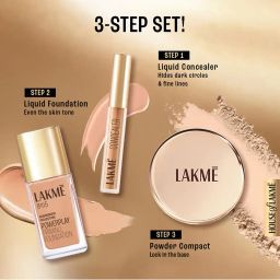 lakme 9 to 5 Powerplay Priming Concealer Built In Primer Hydrating - 38 Walnut image 3