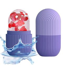 FEELHIGH Silicone Ice Face Roller - Removes Dark Circle & Shrinks Pores - Purple-image-9