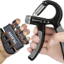 Latest New Hand Gripster With Finger Exerciser Forearm Strengthener (2 Pack) Hand Grip/Fitness Grip-image-48